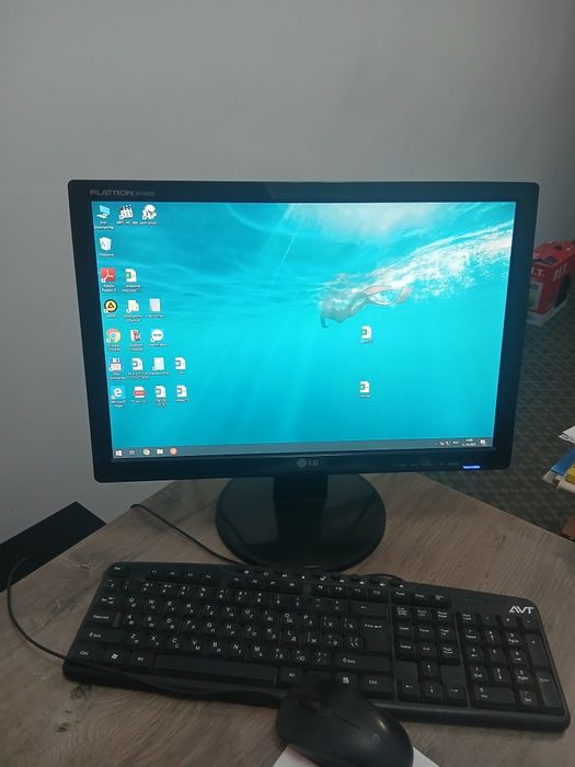 Процессор,монитор,мышкс клавиатура