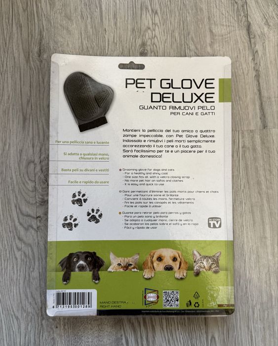 Pet glove deluxe,perie pentru câine,noua