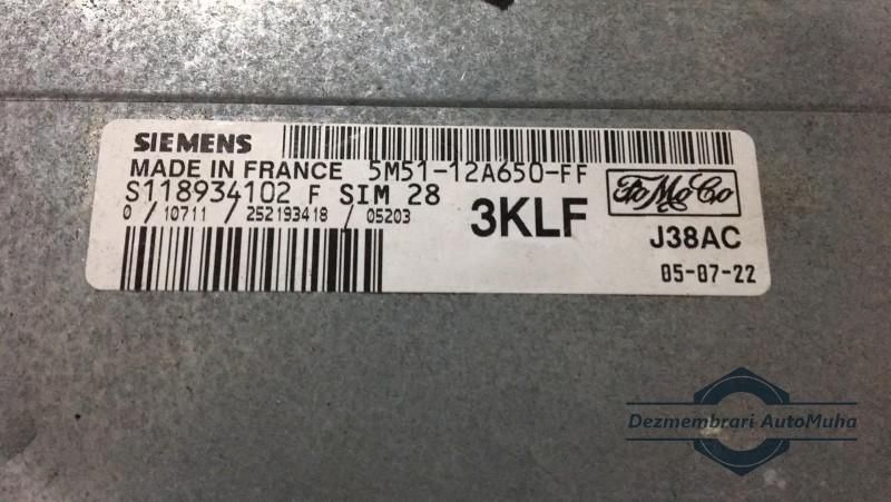 Calculator ecu Ford Focus 2 2004-2010 DA 5m5112a650ff