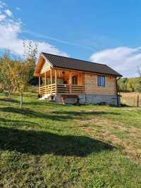 Cabana tip tiny house la 12 km de Cluj la marginea padurii