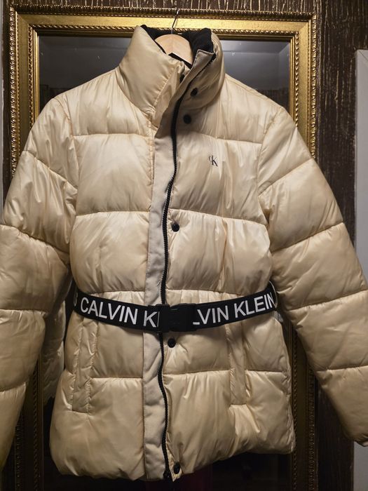 Оригинално яке Calvin Klein гъши пух ХС размер
