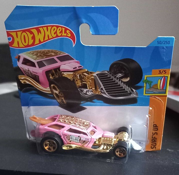 Macheta Hotwheels Surf Crate - Surf`s Up - Treasure Hunt - 2023
