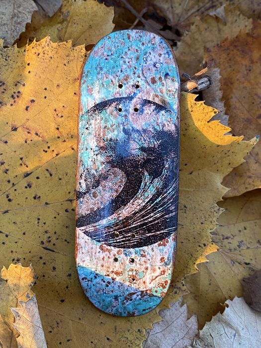 Placa de fingerboard semi boxy