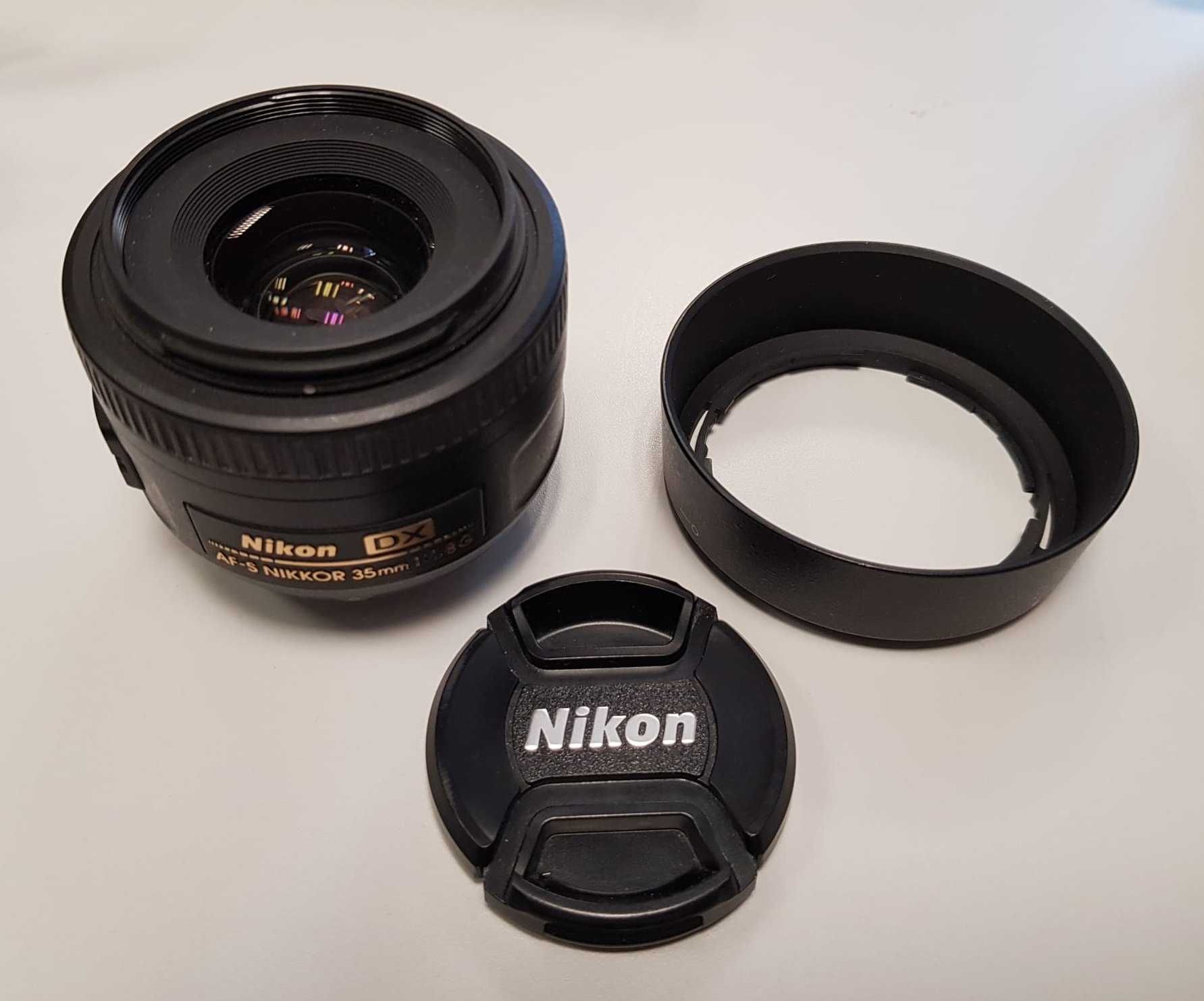 Aparat foto DSLR Nikon D80 + Obiectiv Nikkor F/1.8G AF-S DX