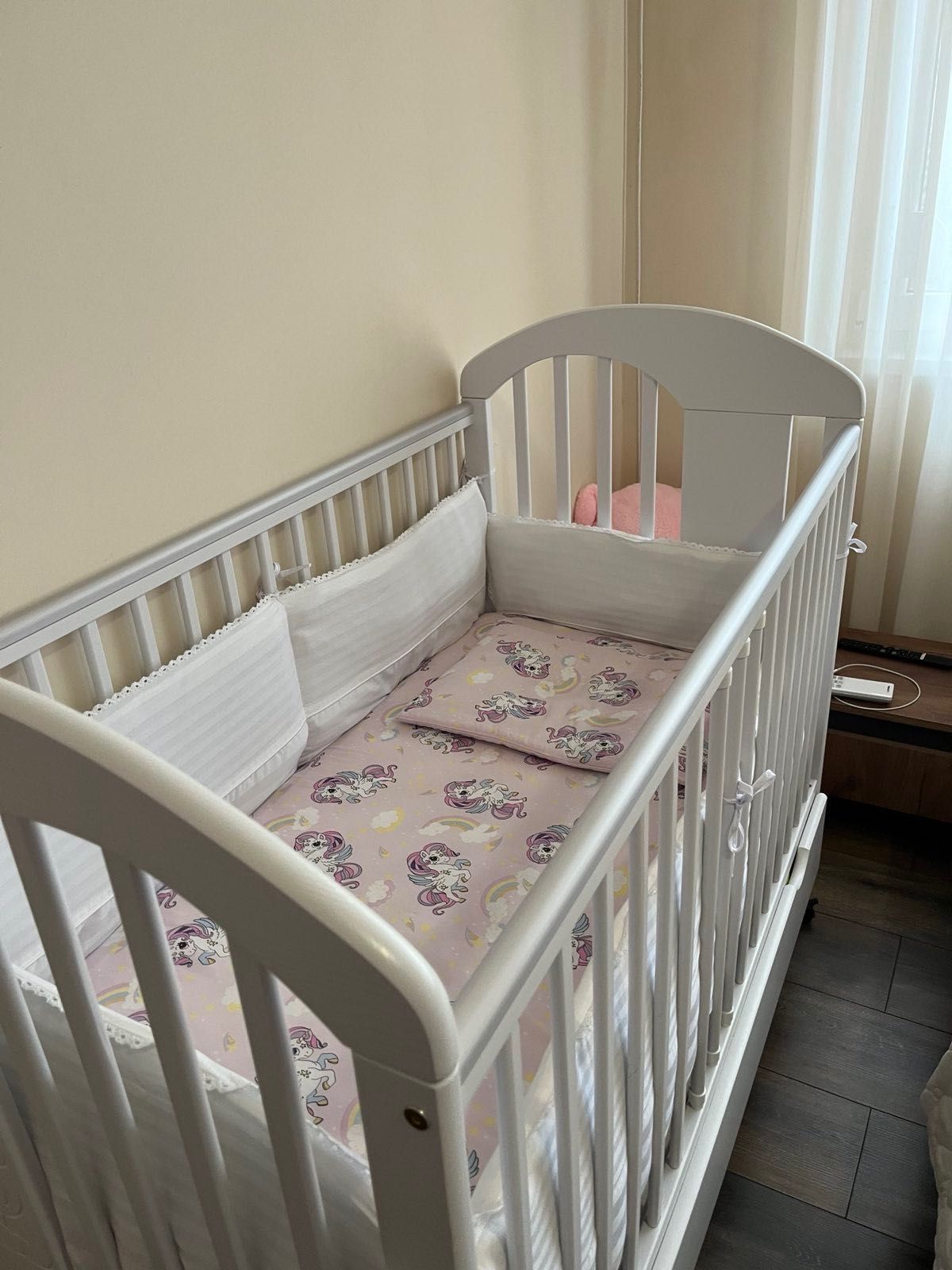 Бебешка кошара с колелца