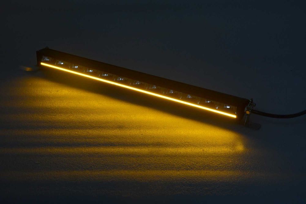 Bara LED XTC Lights SAPHIRE cu lumina de zi galbena 120w 57cm