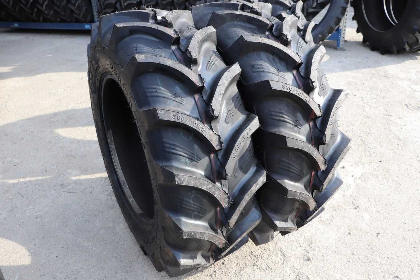 360/70R24 OZKA anvelope radiale cauciucuri noi pentru tractor fata