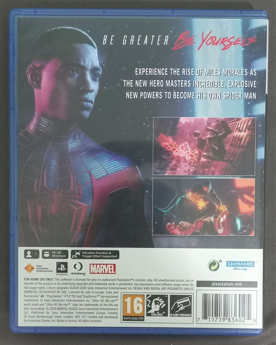 Spider-man: miles morales (PS 5)