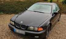 BMW 520i с теглич на части