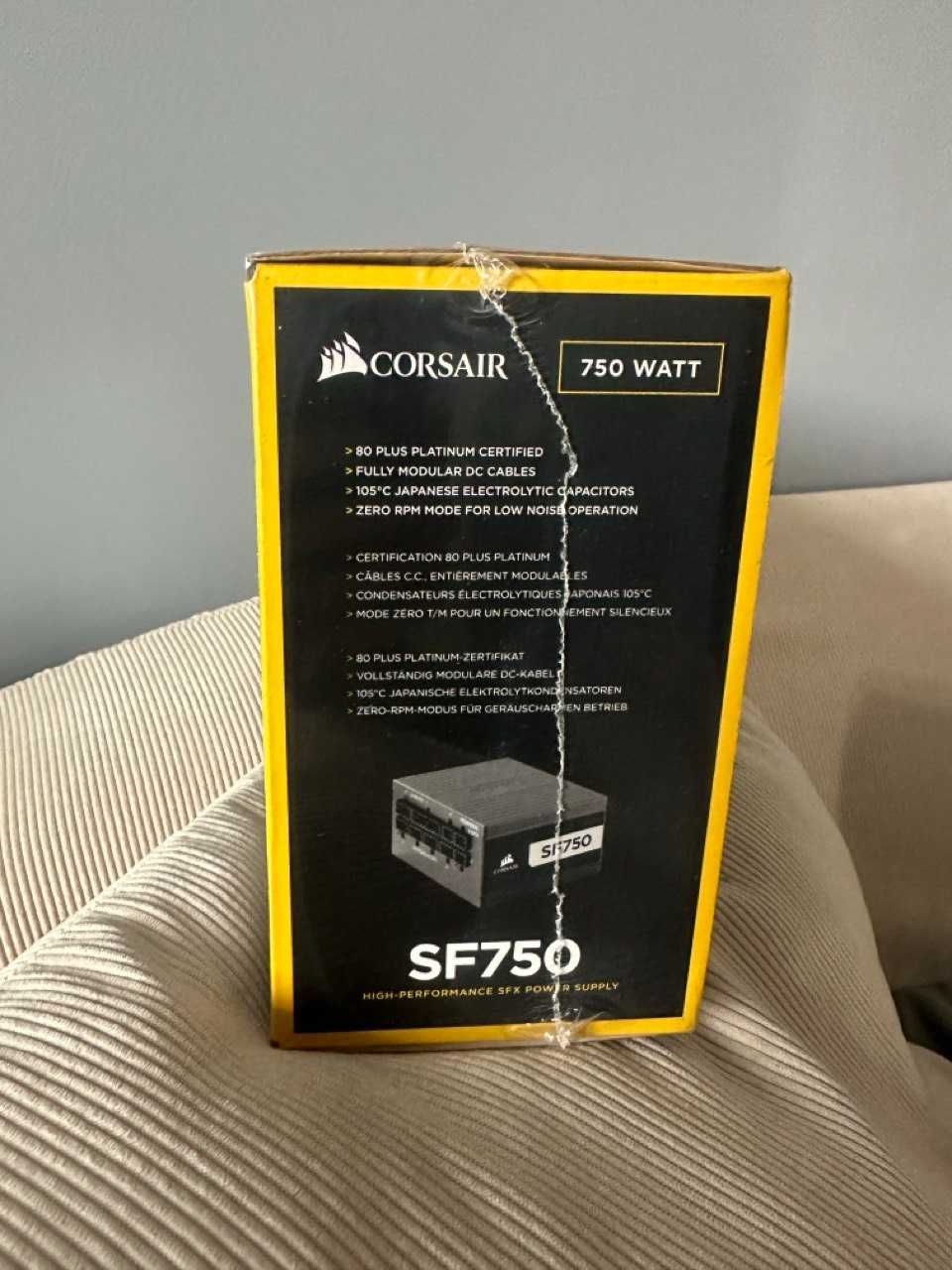 SFX блок питания Corsair SF 750 Platinum (НОВЫЙ)