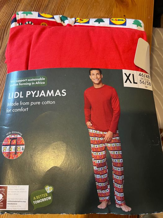 LIDL коледна мъжка пижама