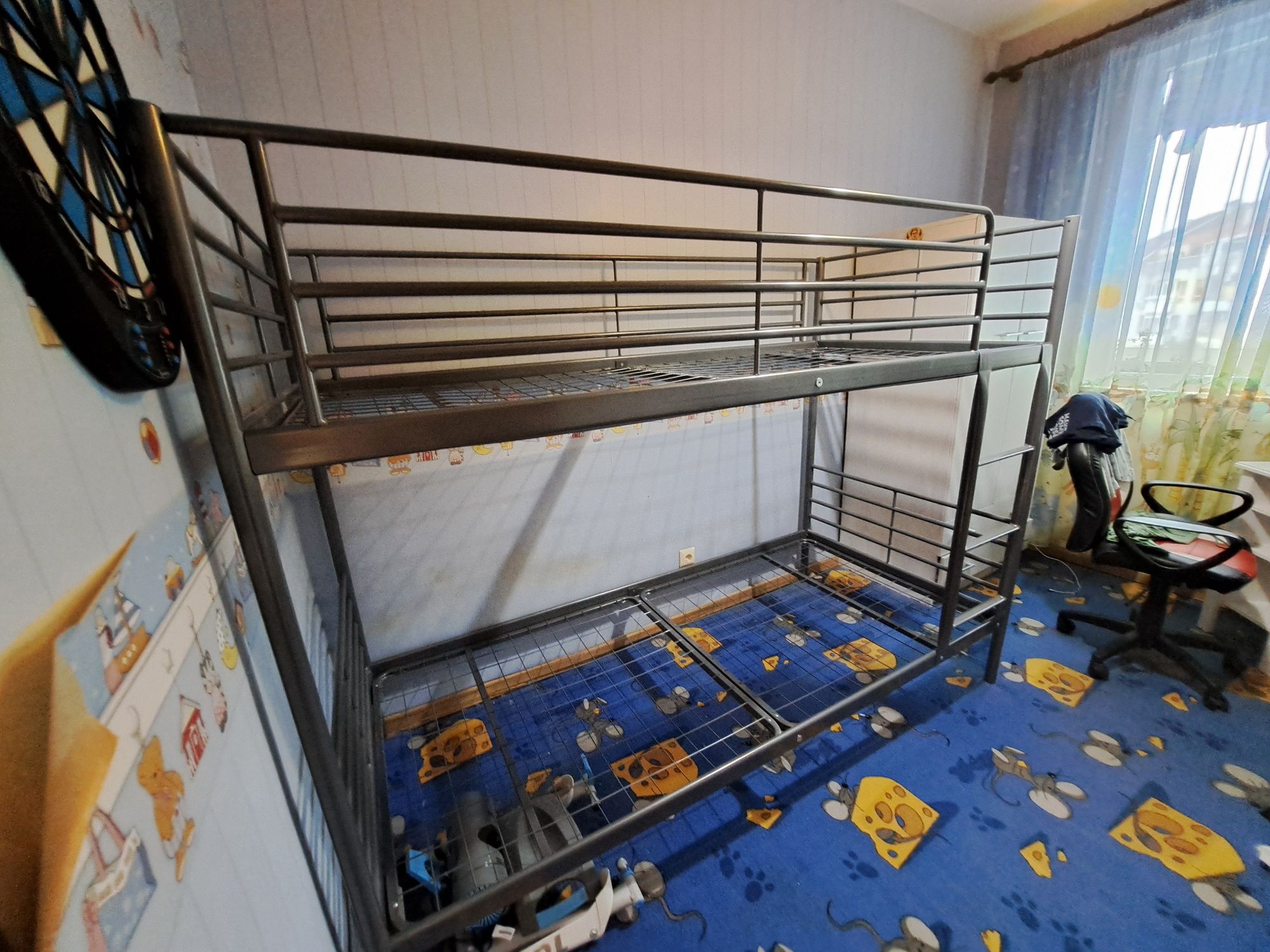 Метално двуетажно легло IKEA