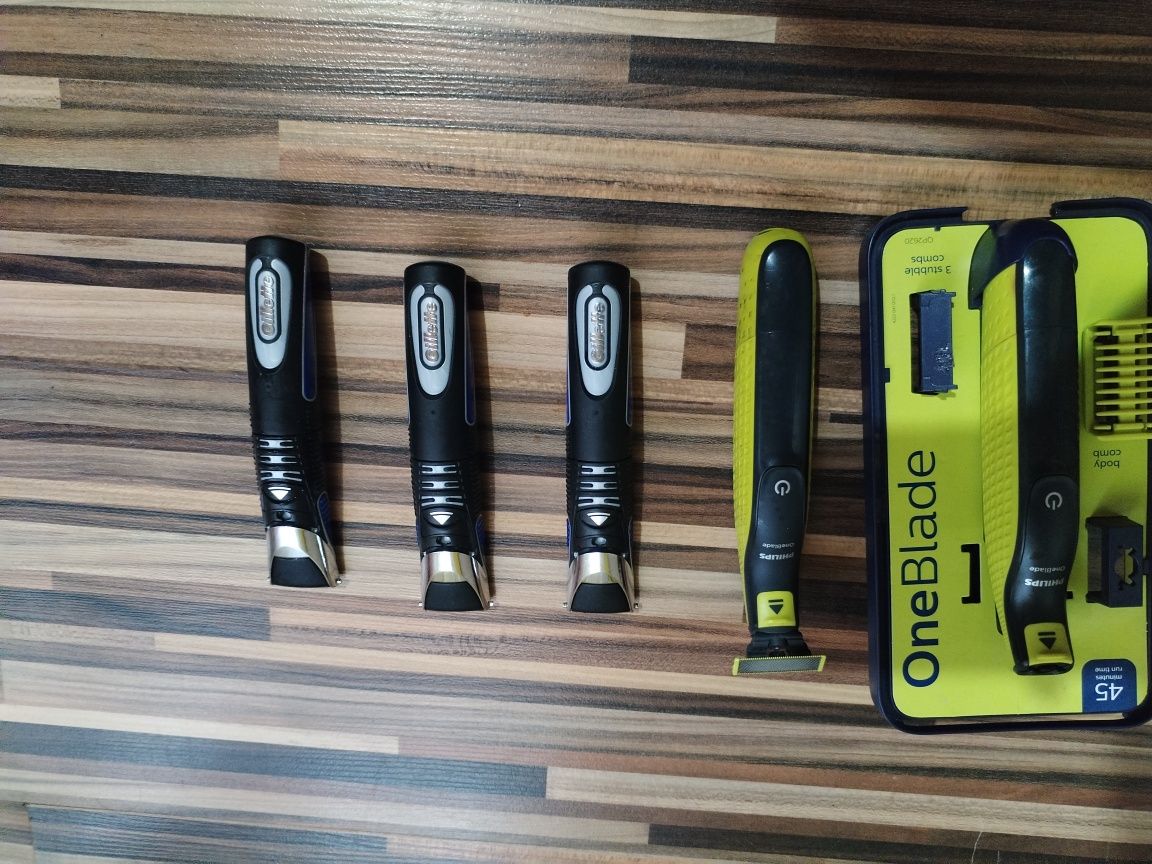 Vand one blade și Gillette