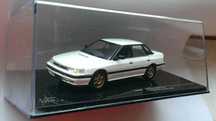 Macheta Subaru Legacy 2.0 Turbo RS Type RA 1989 alb - IXO 1/43 JDM