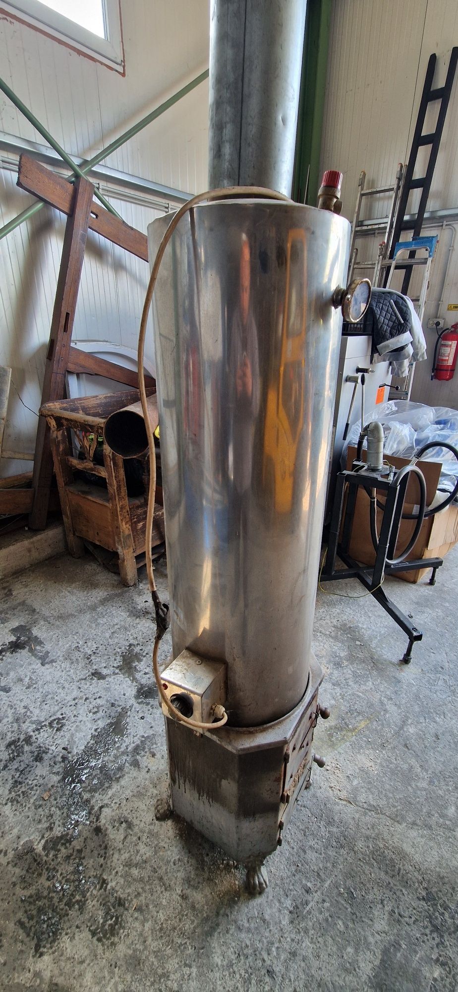 Ansamblu boiler inox