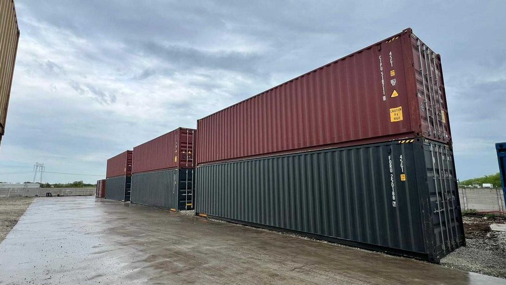 Containere maritime 40 HC alb 2017 7/10 Braila