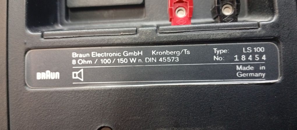Тонколони BRAUN LS-100