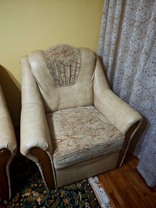Canapea extensibila+fotoliu