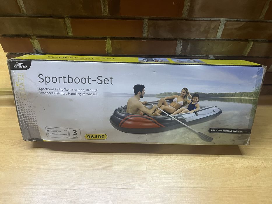 Надуваема лодка за 3-ма