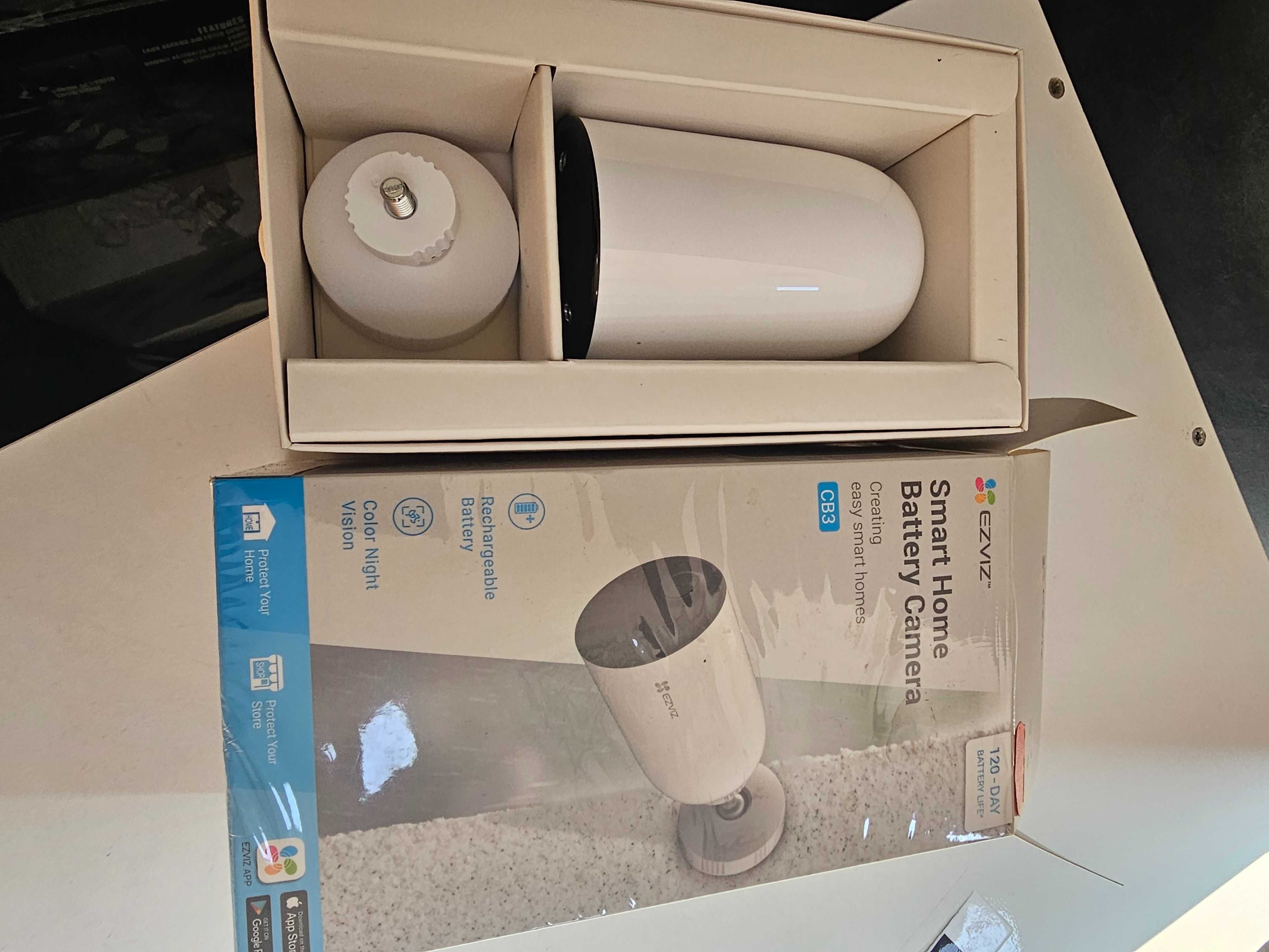 Camera IP Wireless EZVIZ C6N si CB3 cu acumultor