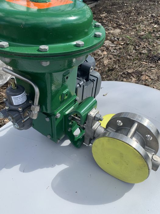 Клапан регулирующий, поворотный Fisher Controls V300