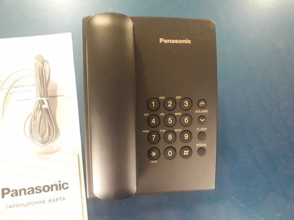 Стационарен телефон - нов Panasonik KXTS500