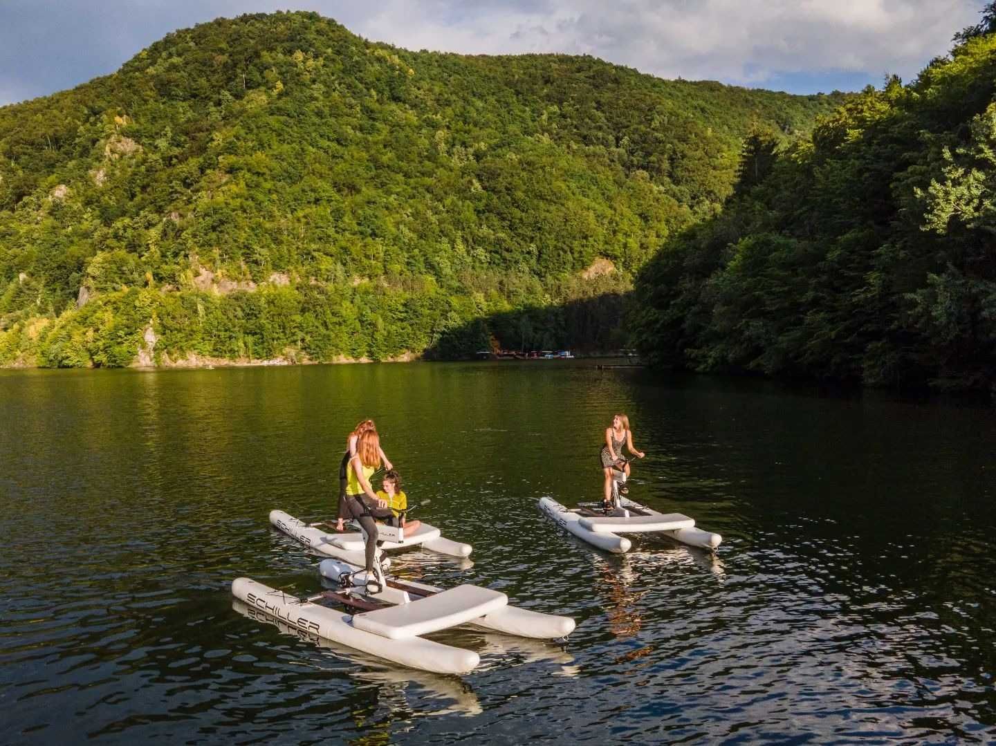 Bicicleta de apa SCHILLER water bike