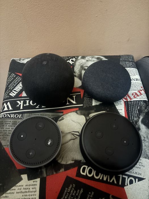 Boxa inteligenta ( Smart Google Home Assistant Amazon Alexa Echo Dot )