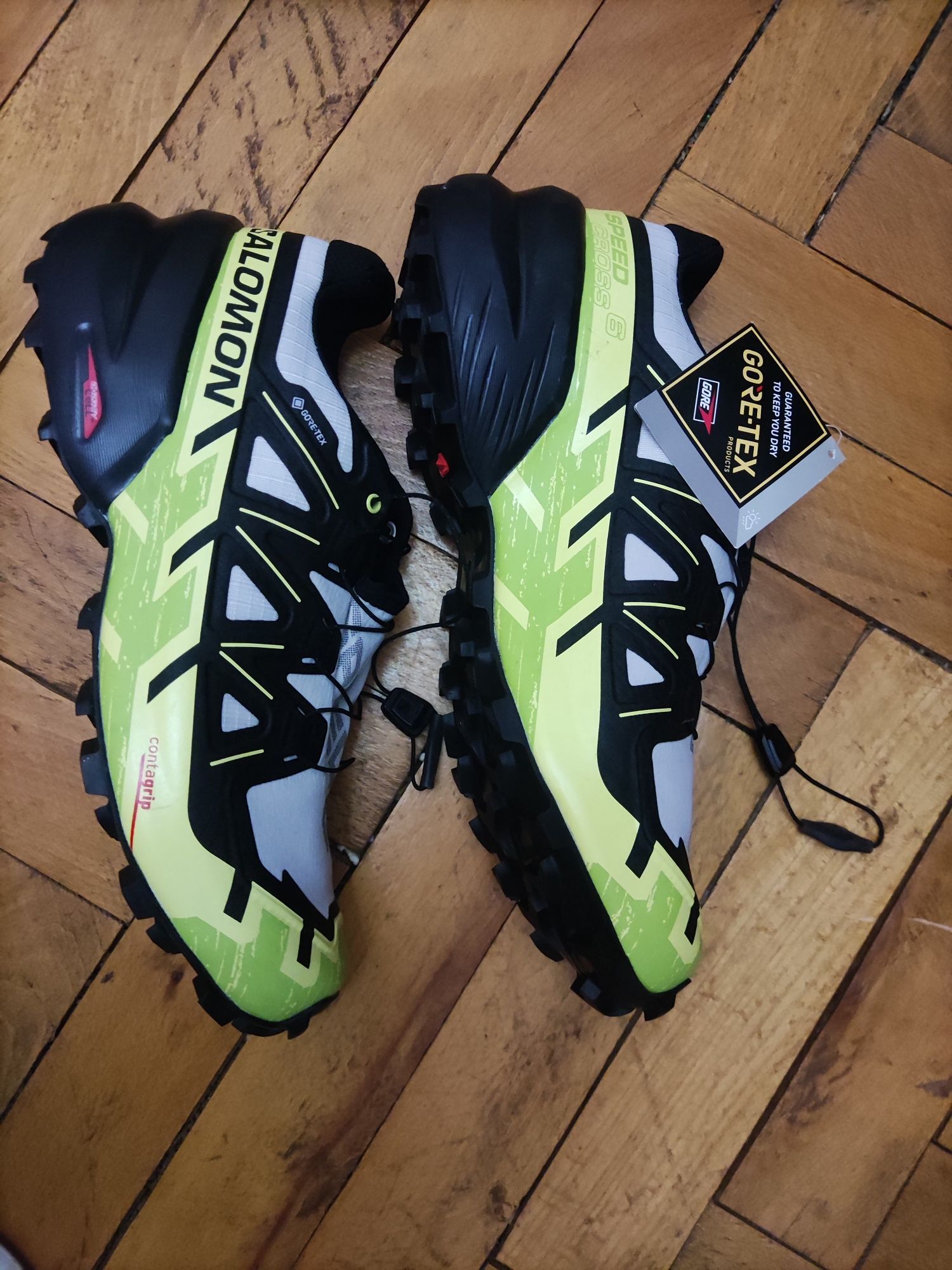 salomon speedcross 6 gtx, noi, la sportiva garmont