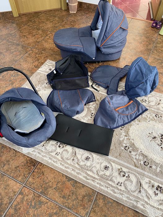 Carut copil , scoica si landou