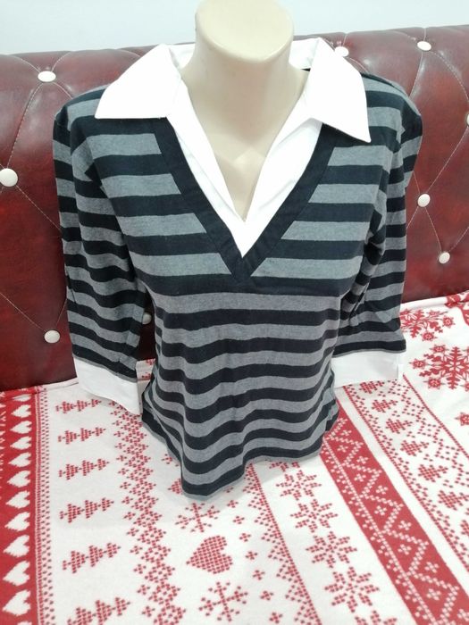 Bluza office in dungi stil camasa