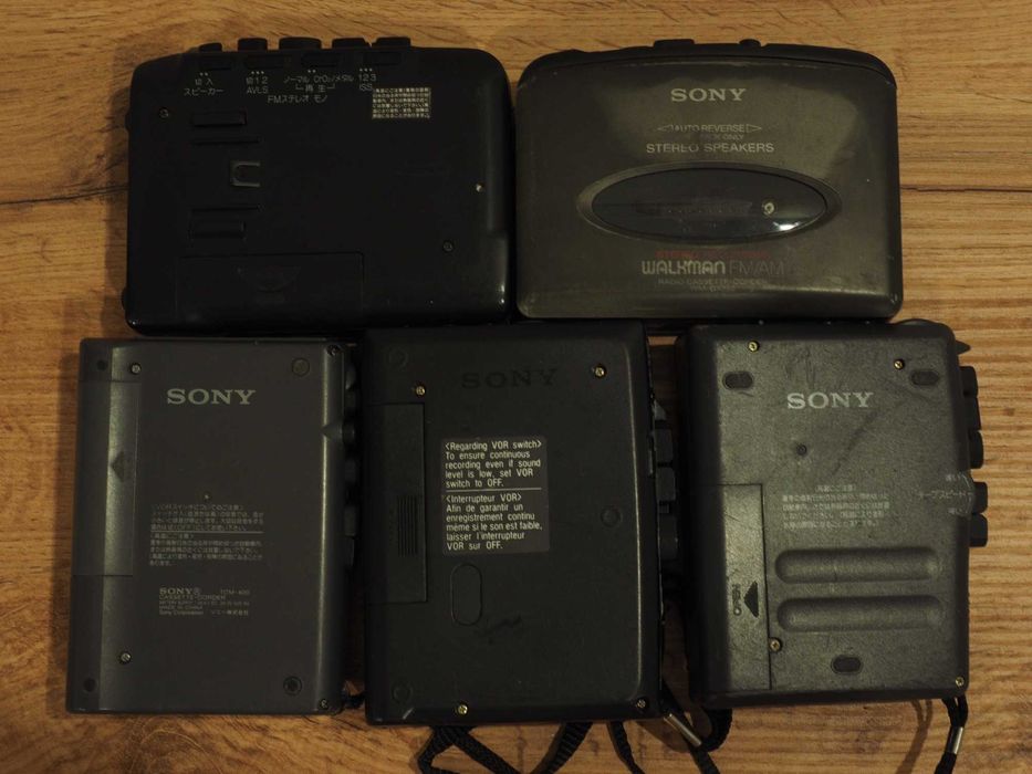 Casetofon Sony, din Japonia, player retro, walkman
