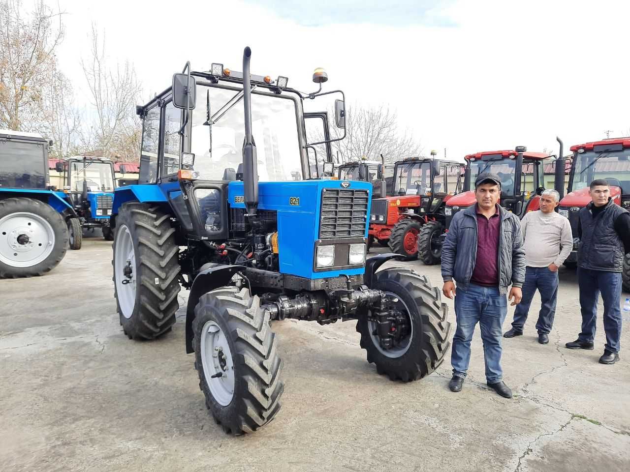 МТЗ Беларус 82.1 тракторлари лизингга Самаркандда !