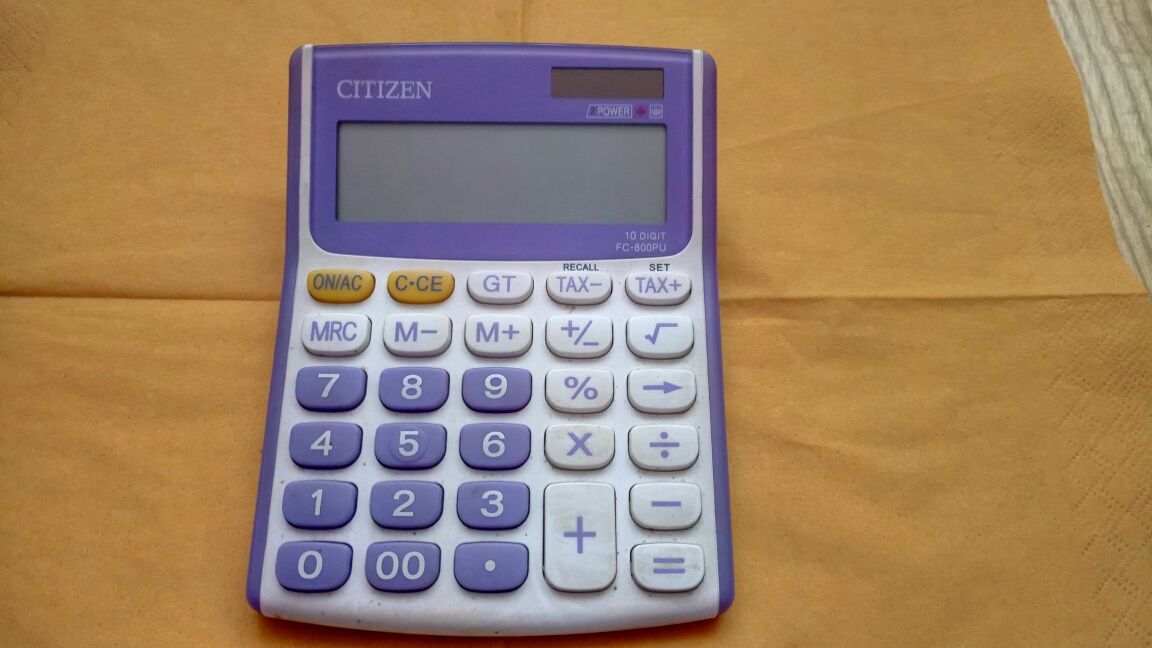 Calculator - Citizen Color - 10 Digit FC - 800PU