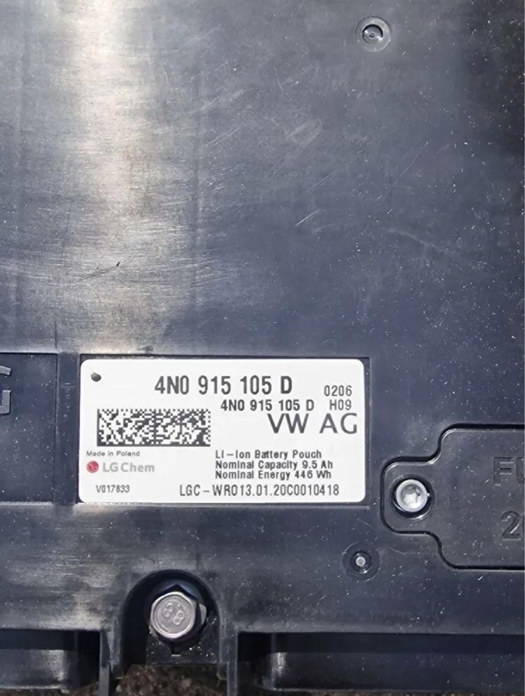 Baterie VW , Audi Mild Hybrid 48V .