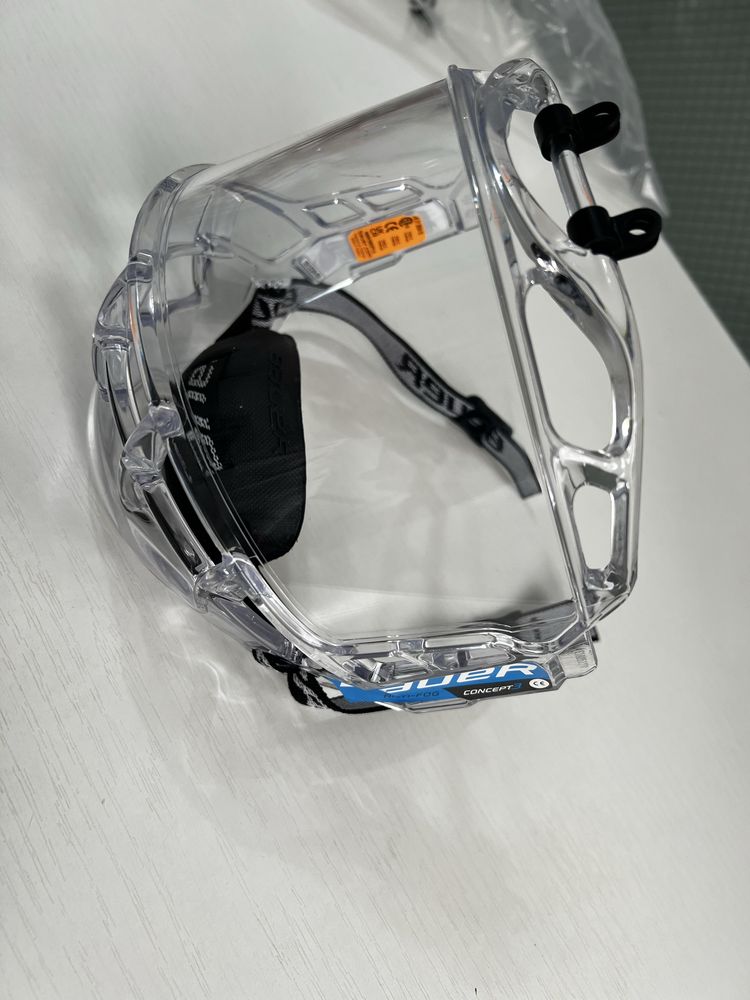 Десткий визор Bauer Jr прозрачный one size