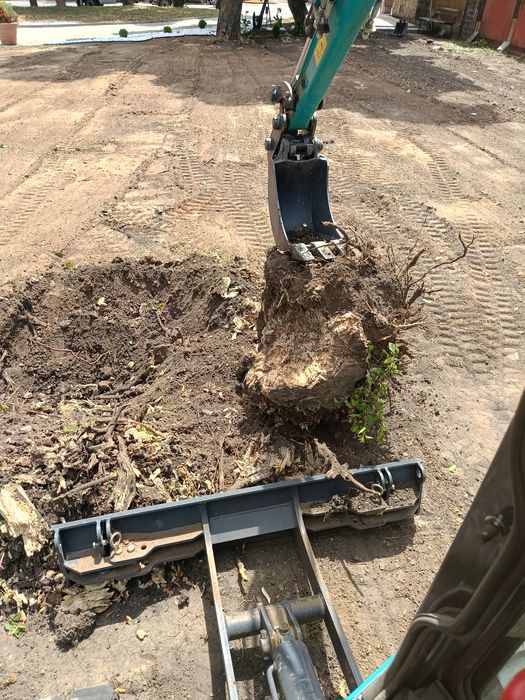 Услуги с мини багер