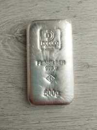 Lingou de argint pur 999,9 Doduco 500g