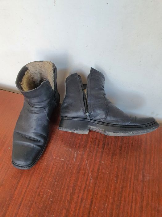 Обувь мужская кожаная