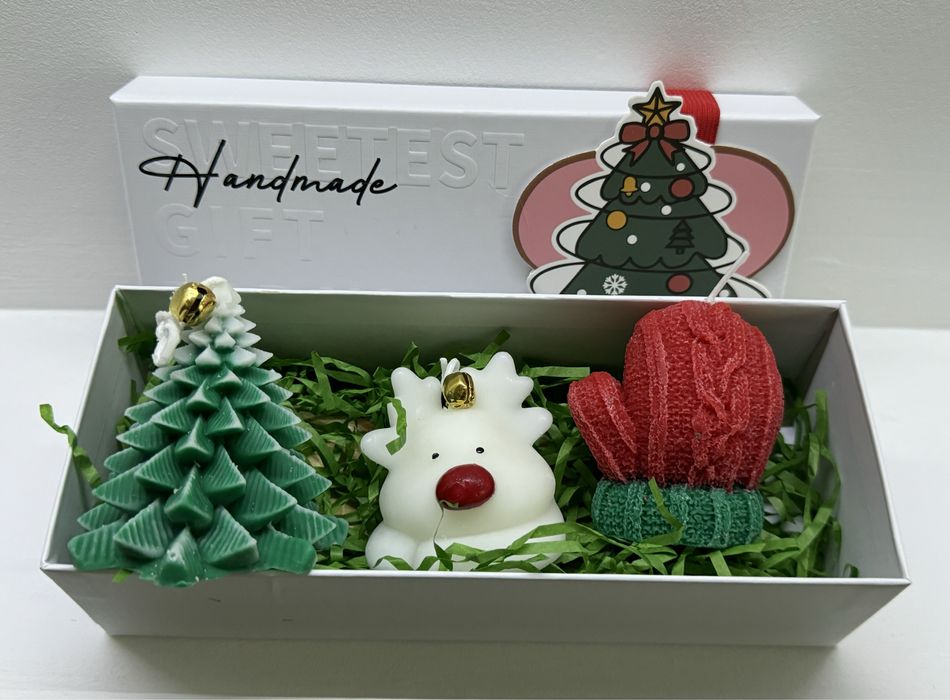 Набор новогодних аромасвечей