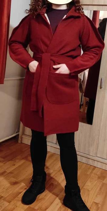 Palton lana atelier Laura Chiriță