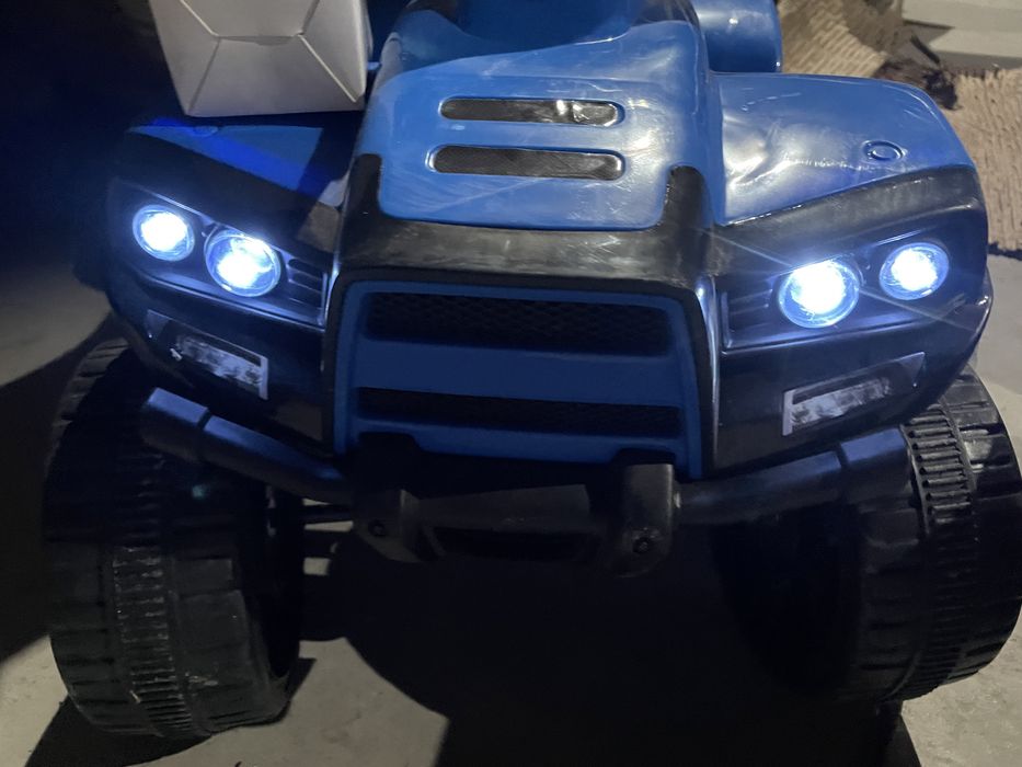 Atv electric 6V cu sunete si lumini Nichiduta Blue