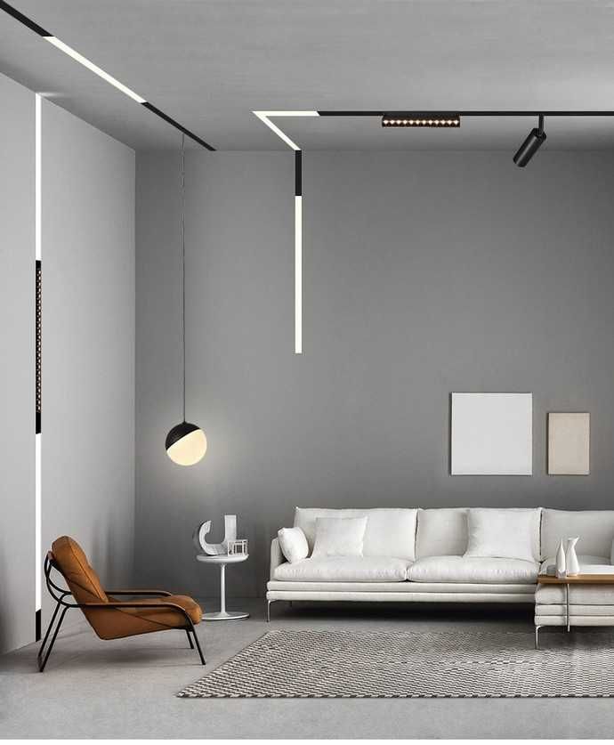 Магнитные трековые светильники  magnetic track lights рельс rels