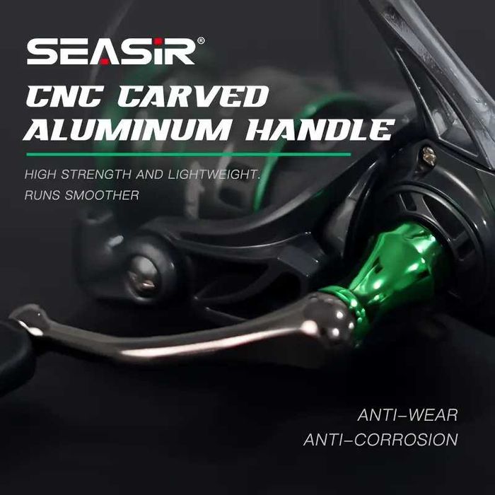 Mulineta spinning/feeder Seasir Ryobi Japan marimea 6000 corp metalic