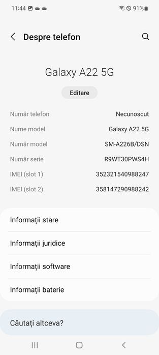 Samsung A22 5G Culoare Roz 64GB