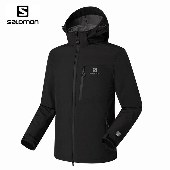 Salomon (Франция) мембранная мужская куртка SoftShell непромокаемая
