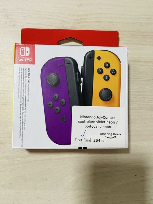 JoyCon pentru Nintendo Switch ,Preț pe o Cutie, ca Noi