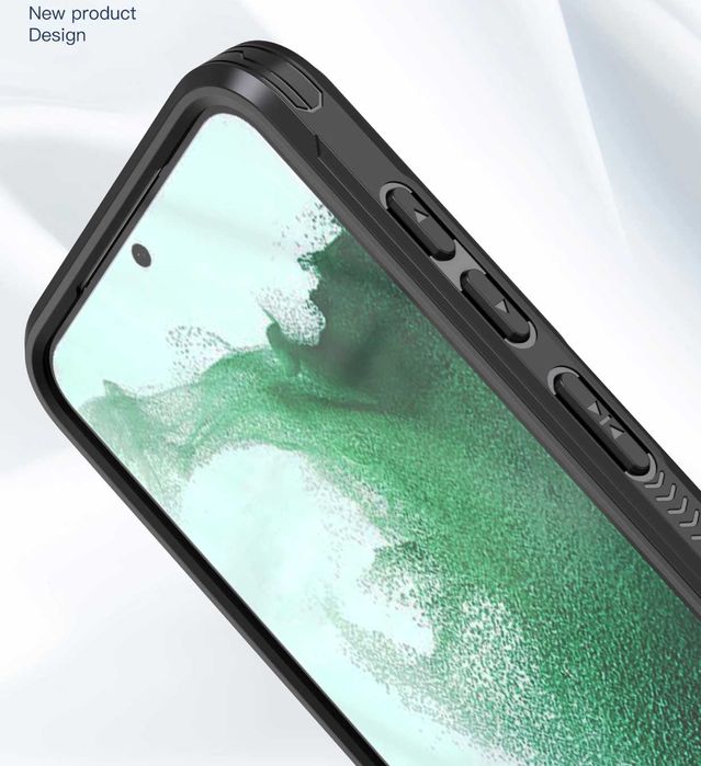 Husa transparenta cu protectie metalică Samsung Galaxy S23 / S23 Plus