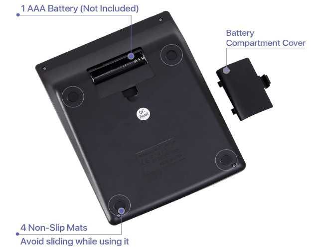 Калкулатор DM-1200V, 12-цифрен настолен калкулатор с голям дисплей
