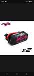 2шт. CNHL 4S 14.8B LiPo акмульатор 1100 мАч 100C XT60 для дрон
